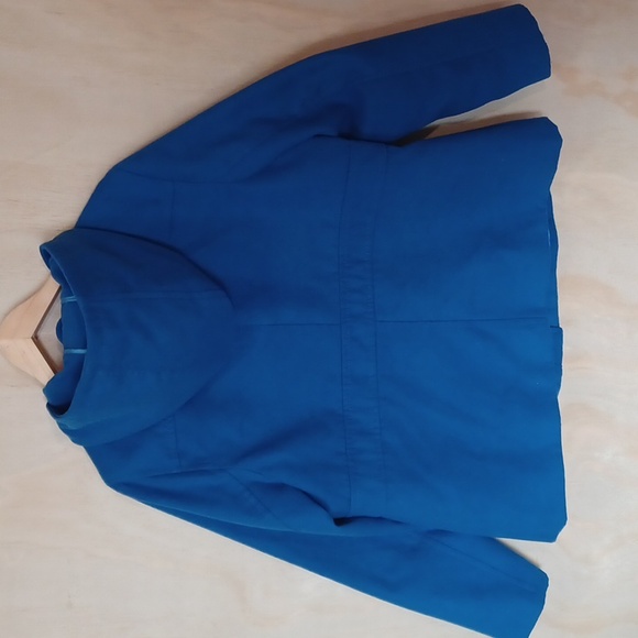 Old Navy Blue Toggle Utility Jacket Hooded Pockets XL - Picture 13 of 16